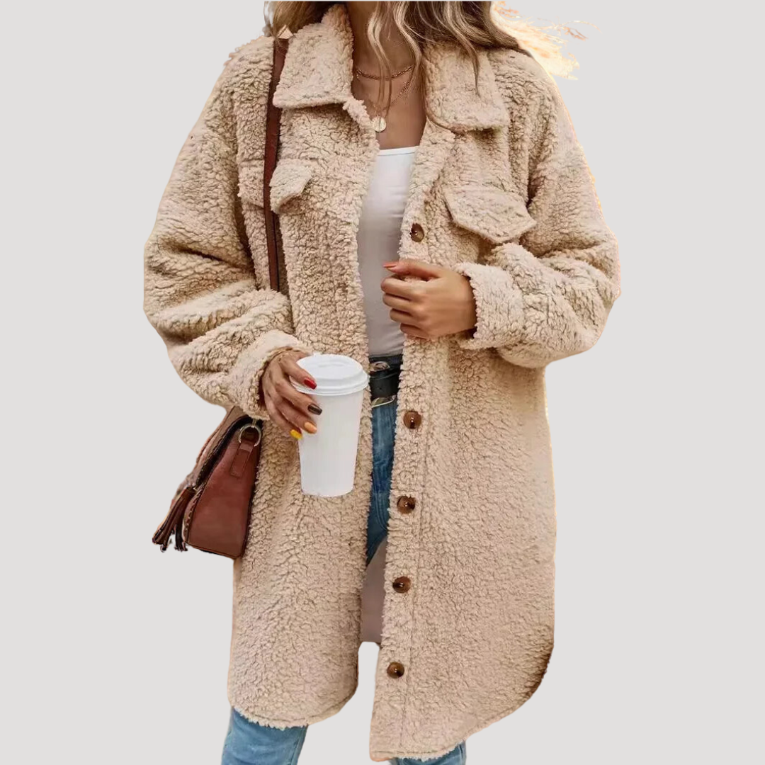 CLARA | FALL & WINTER COAT - TEDDY