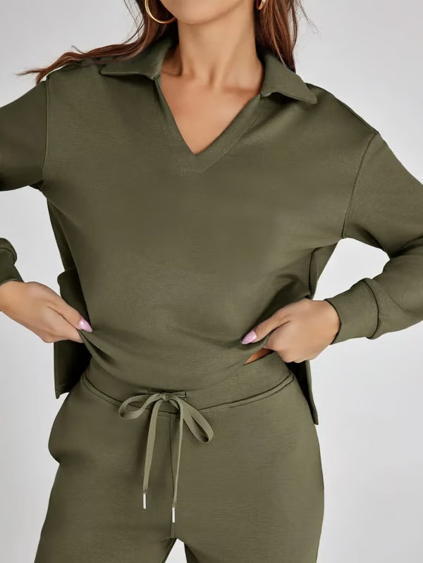 Veloura | 2 piece casual long sleeve set