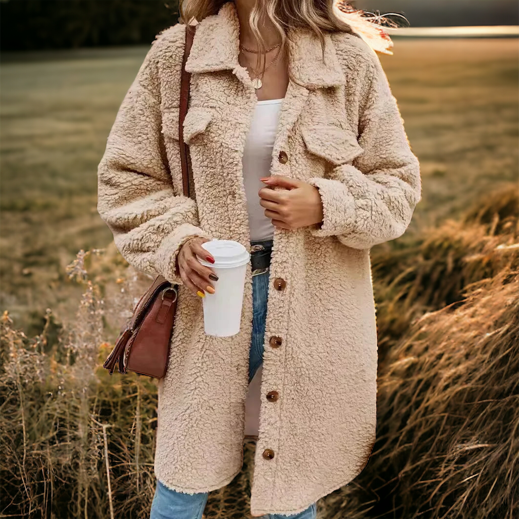 CLARA | FALL & WINTER COAT - TEDDY