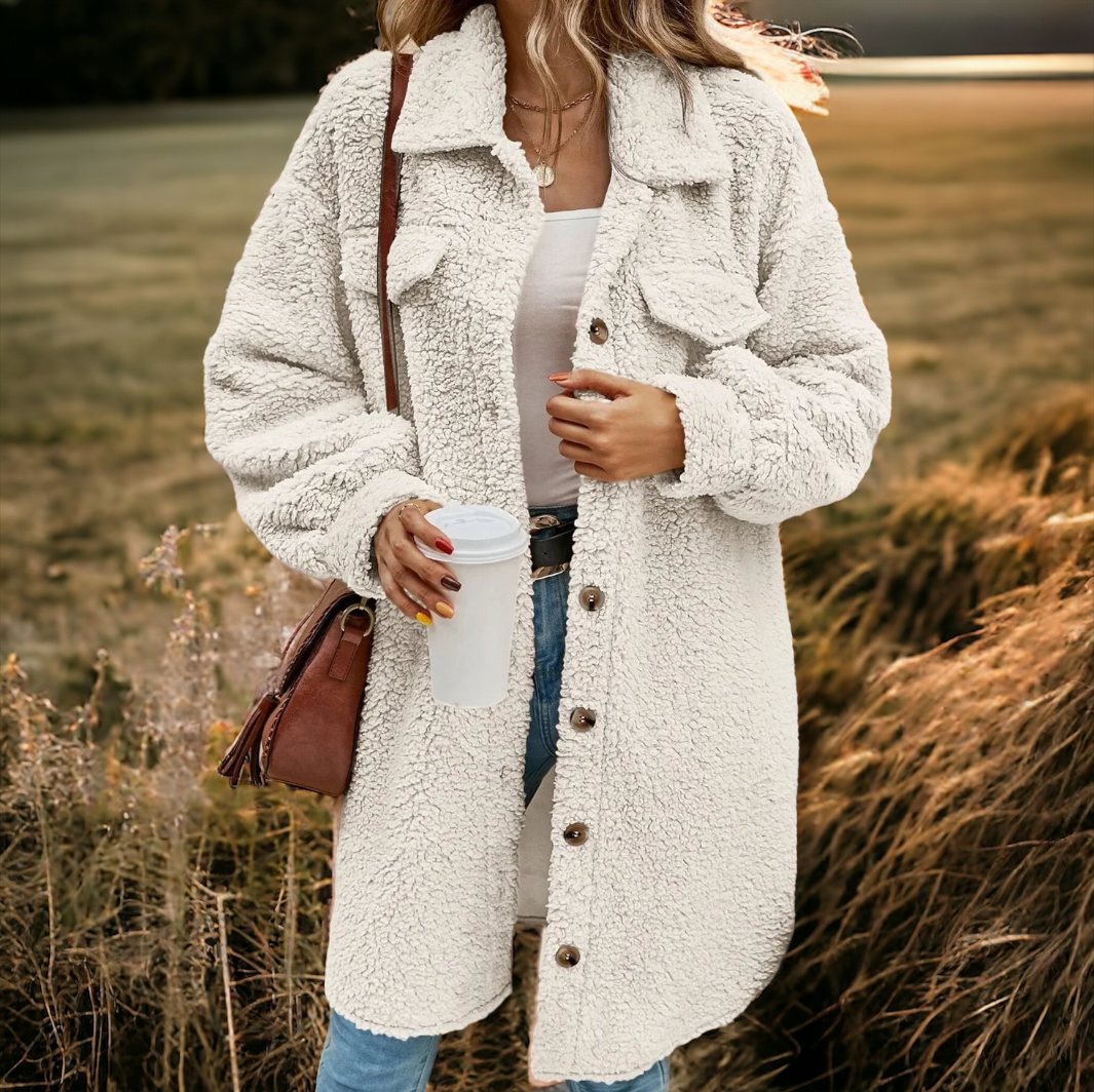 CLARA | FALL & WINTER COAT - TEDDY