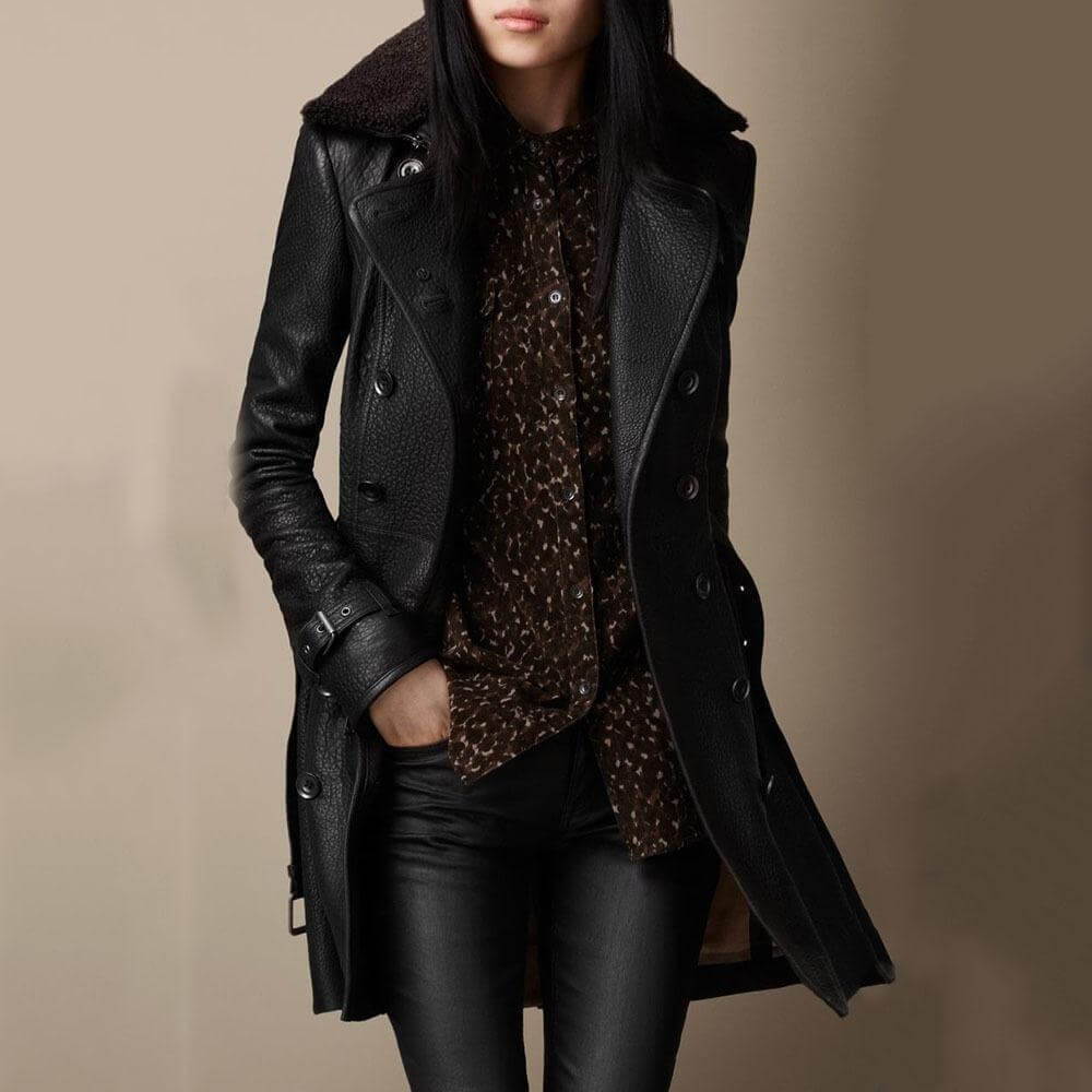 Arden | Elegant Leather Jacket