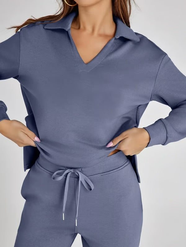 Veloura | 2 piece casual long sleeve set